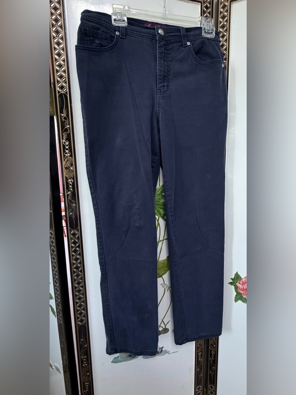 Gloria Vanderbilt Amanda Classic High-Rise Tapered Jeans, 5 pocket design